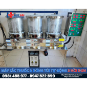 Máy sắc thuốc đóng gói tự động loại 3 nồi đun